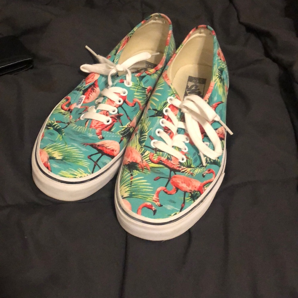 Limited edition “flamingo” vans